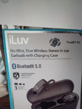 iLuv True Wireless In-ear Earbuds - Black
